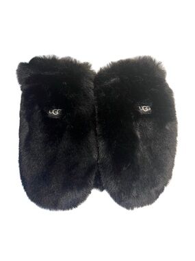 UGG Black toddler Mittens